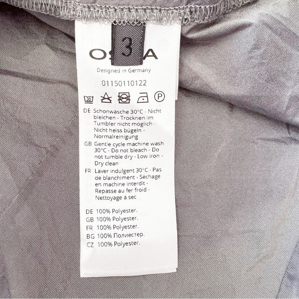 OSKA Jinette Dress in Graphite Grey | 3/XL NWT - Picture 8 of 10